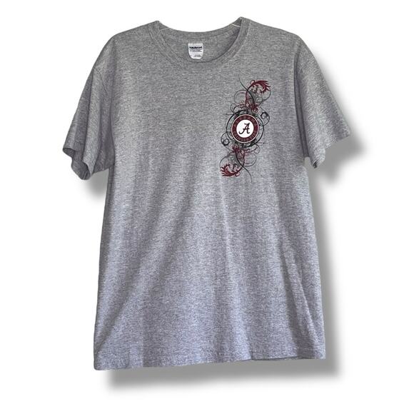 Gildan Ultra Cotton Alabama Crimson Tide Collegiate short sleeve T-shirt - Picture 1 of 5